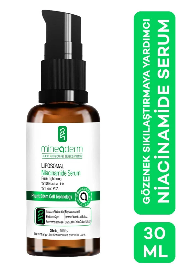 mineaderm Gözenek Sıkılaştırmaya Yardımcı Niacinamide Serum 30 ML 350303