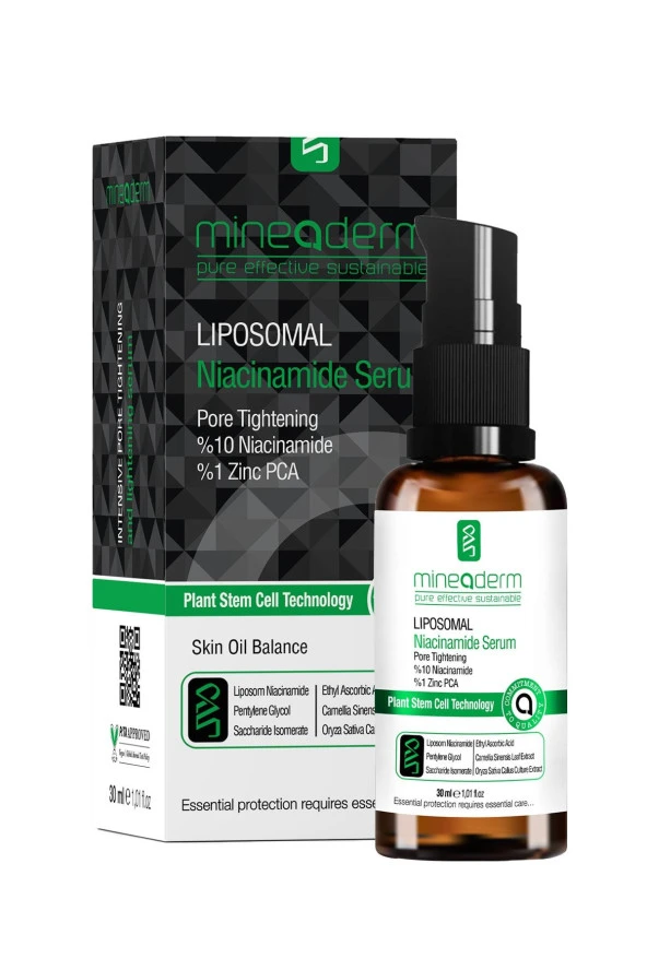 mineaderm Gözenek Sıkılaştırmaya Yardımcı Niacinamide Serum 30 ML 350303 - 2