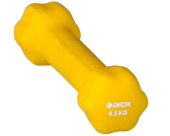 Delta Vınyl Deluxe Pvc Kaplama Demir Dambıl 0.5 Kg