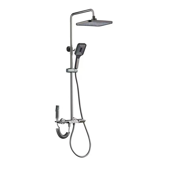 Fleko Piano-G Plus Antrasit Duş Sistemi ürün görseli