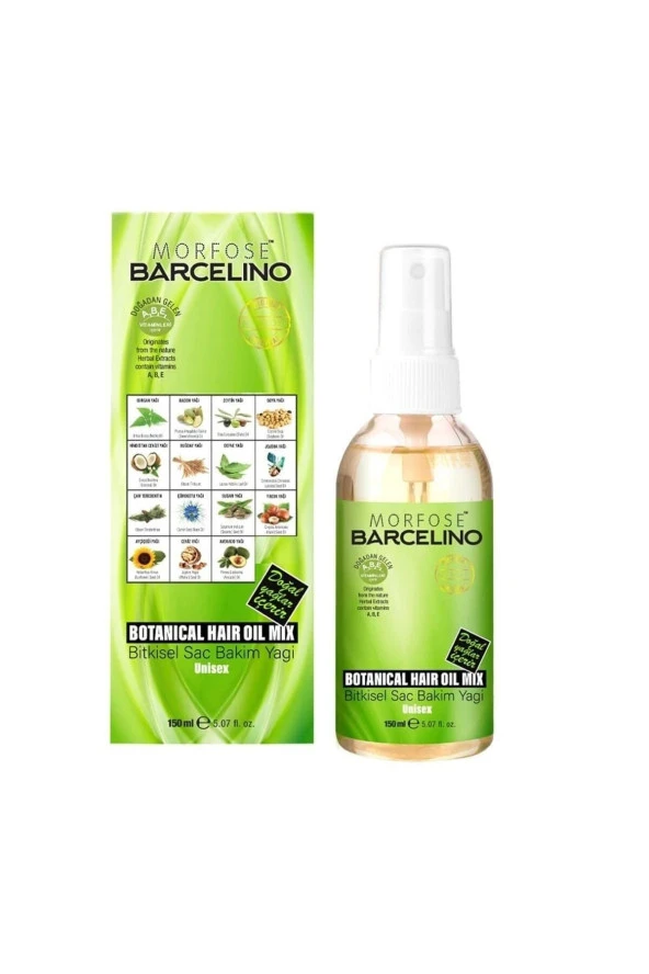 Barcelino Saç Bakım Yağı 150 ml