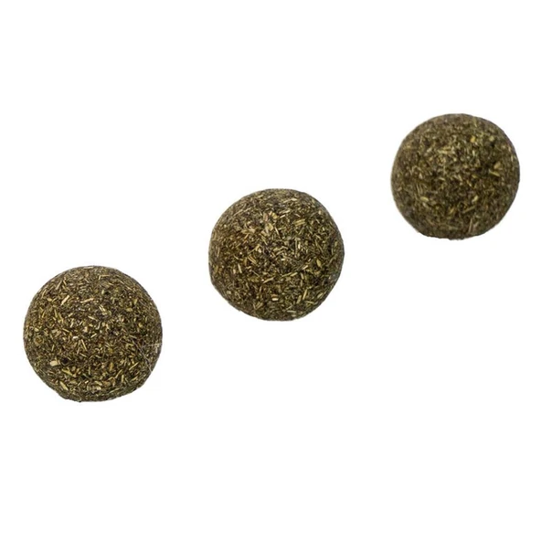 Eastland Catnip Topu Kedi Oyuncağı 3'lü 2,5 cm ürün görseli 1