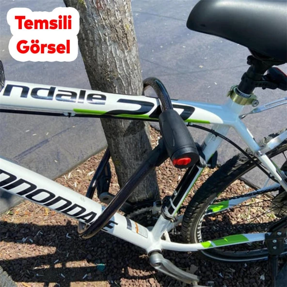 Kilit Motosiklet Kilidi Motorsiklet Bisiklet Halat Zincir Çelik Kilit Hırsız Önlem Güvenlik 120 cm - 5