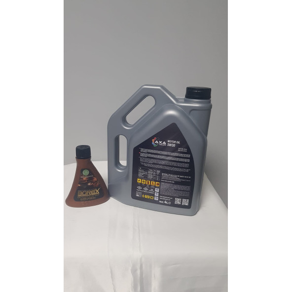 AXA LUBRİCANTS 5W30 4 LT MOTOR YAĞI (ÜRETİM YILI:2024) borex borlu motor yağı katkısı hediyeli - 2