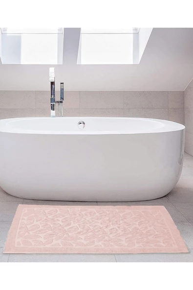 Mira Home Banyo Ayak Havlusu % 100 Pamuk Desenli 50x70 Cm Soft - 11