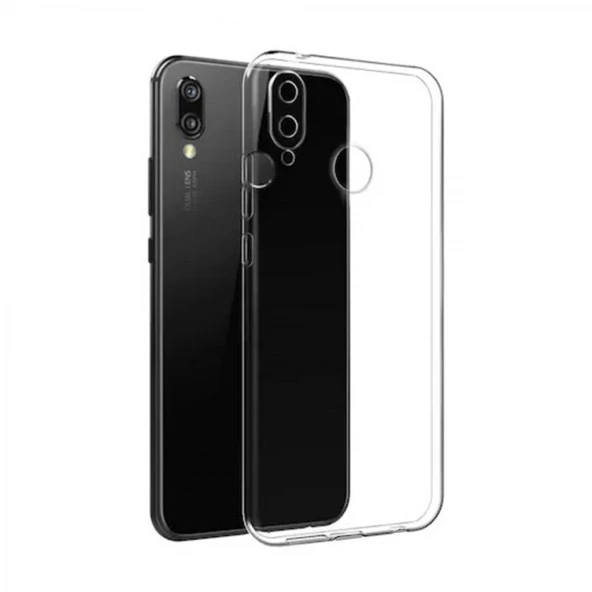 Xiaomi Redmi Note 7 Pro Kılıf Şeffaf Silikon Kamera Korumalı 3D Tıpalı - 3