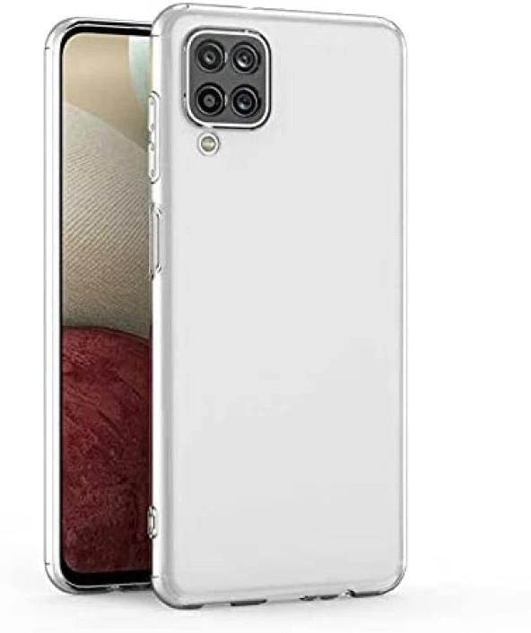 Samsung Galaxy M22 Kılıf Şeffaf Silikon Kamera Korumalı 3D Tıpalı - 2