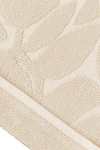 Mira Home Büyük Banyo Ayak Havlusu % 100 Pamuk Desenli 50x100 Cm Soft - 7