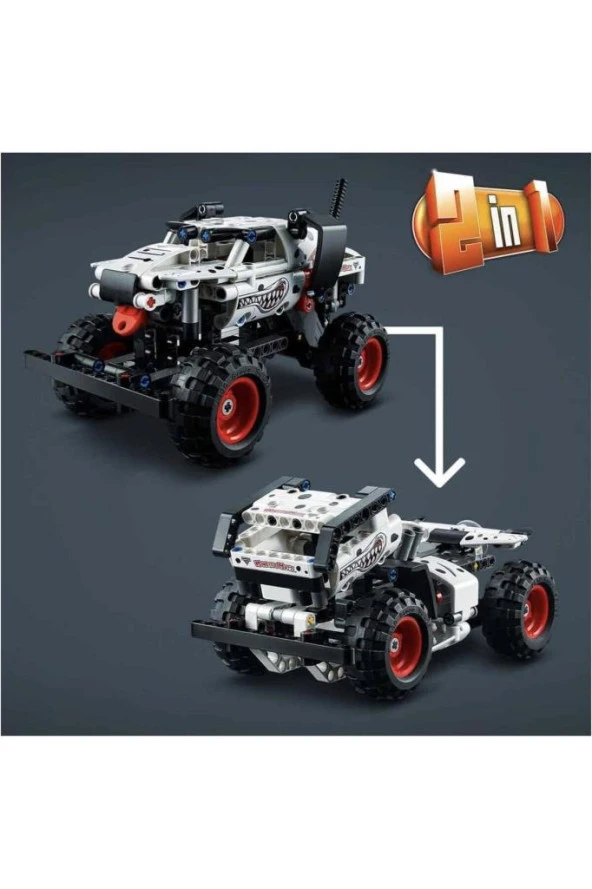 LEGO Technic Monster Jam Monster Mutt Dalmaçyalı 42150 - Resim 5