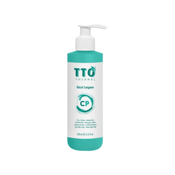 Tto Cp Thermal Vücut Losyonu 200 Ml
