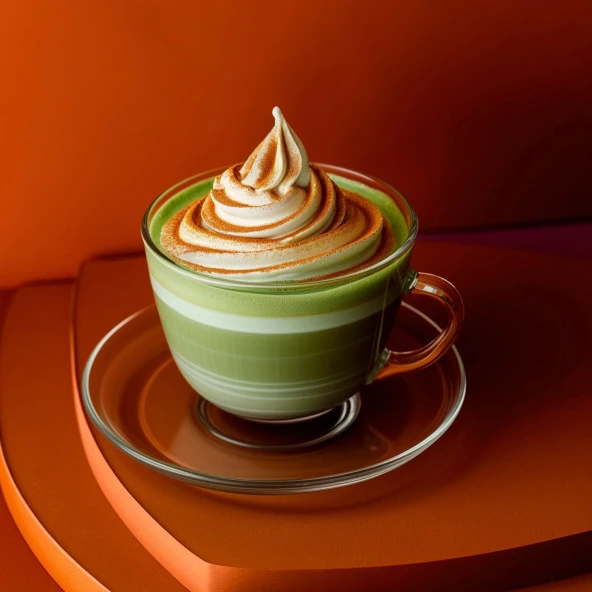 Mim and More Salted Caramel Matcha Tuzlu Karamel Aromalı Matcha 25 Gr - 4