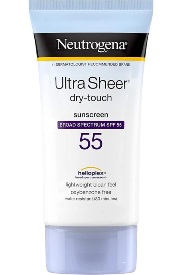 Neutrogena Ultra Sheer Dry-Touch SPF55 Güneş Koruyucu 147ML - Resim 1