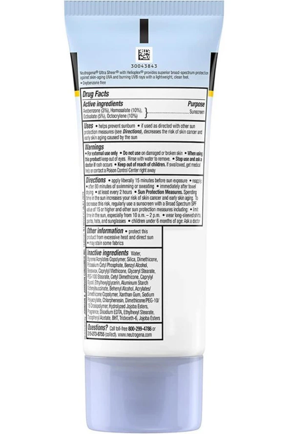 Neutrogena Ultra Sheer Dry-Touch SPF55 Güneş Koruyucu 147ML - Resim 2