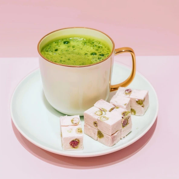 Mim and More Rose Matcha Gül Aromalı Matcha 25 Gr - 4