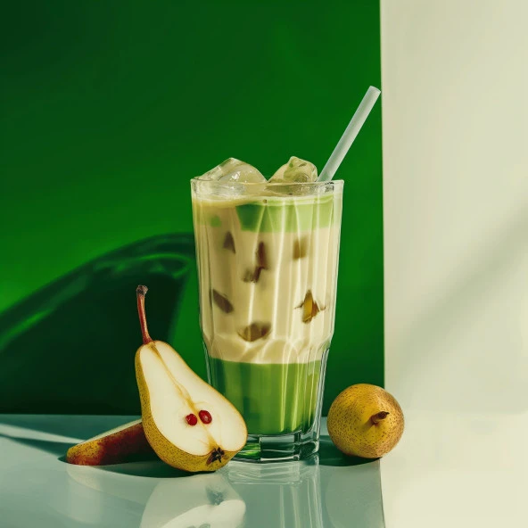 Mim and More Pear Matcha Armut Aromalı Matcha 25 Gr - 4