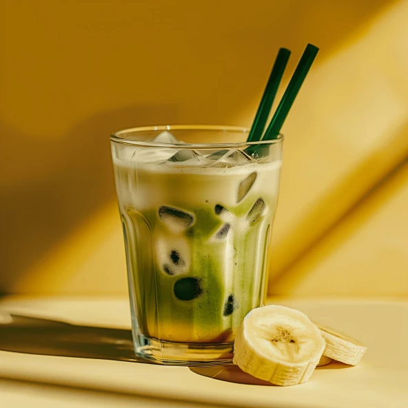 Mim and More Banana Matcha Muz Aromalı Matcha 25 Gr - 4