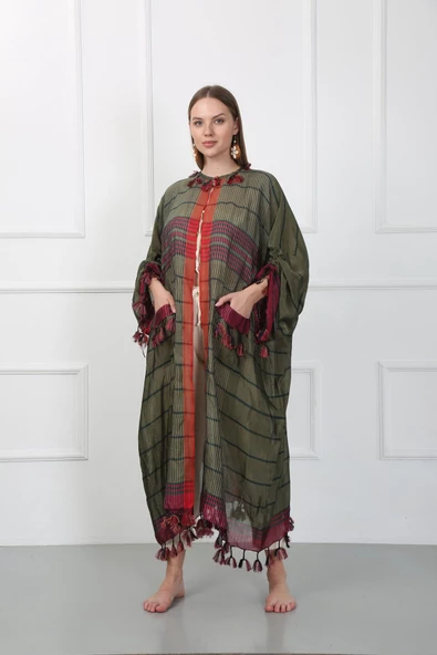 Agva 643503 Pest Peştamal Kadın Kimono