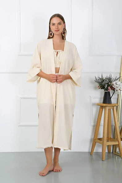 Agva 243310 Lara Kadın Kimono