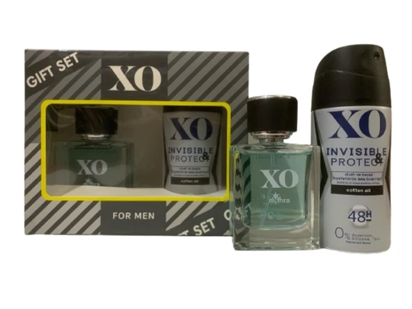 Xo Invisible Deodorant 50 ml Mithra Edt 50 ml