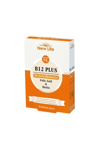 NEW LİFE B12 METHYL PLUS 60 TABLET