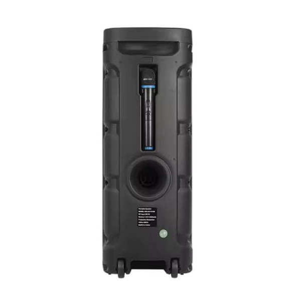 KOLAV-F2102 Bluetooth Hoparlör büyük boy Karaoke Parti hoparlörü Mikrofonlu, led Rgb Işıklı, Ses Bombası Usb sd girişlili - 3