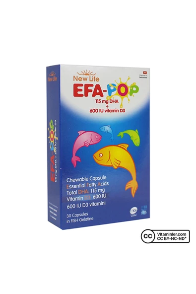 NEW LİFE EFA POP 30 KAP