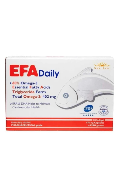 NEW LİFE EFA DAILY 60 KAPSÜL AVANTAJLI PAKET