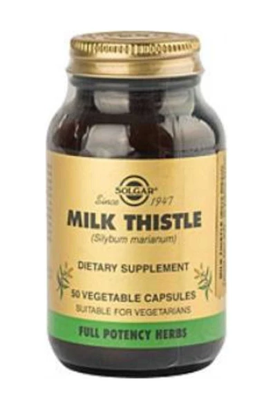 SOLGAR MILK THISTLE 50 KAPSÜL