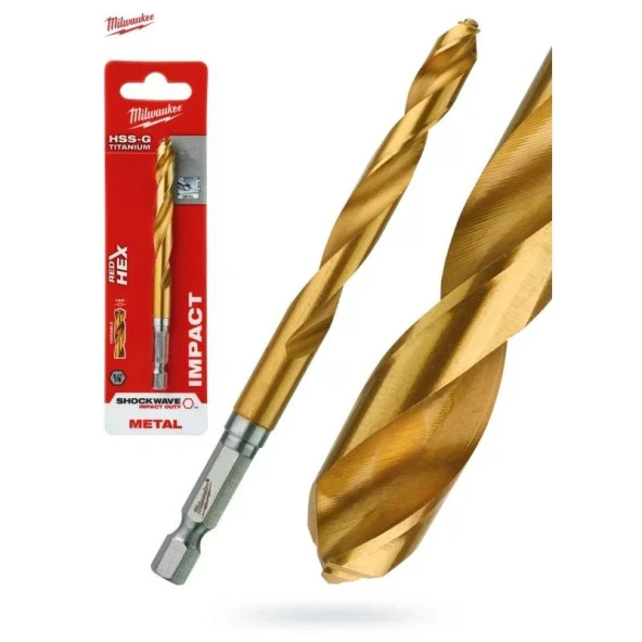 Milwaukee Metal Matkap Ucu Hex Girişli 9.5 MM 48894722