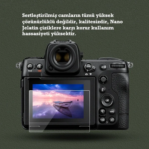 Tfy Store Canon EOS 5D Mark IV Uyumlu 3 Adet Fotograf Makinesi Için Lcd Ekran Koruyucu Nano Jelatin - Resim 2