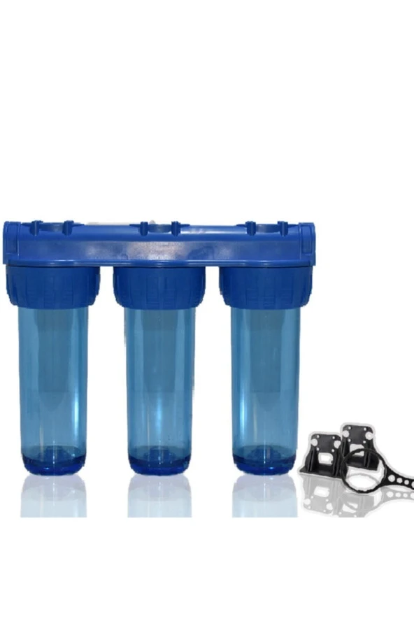 Bina Girişi Su Arıtma Cihazı 3'lü Daire Girişi Su Arıtma - 3