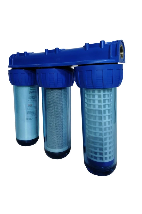 Bina Girişi Su Arıtma Cihazı 3'lü Daire Girişi Su Arıtma - 5