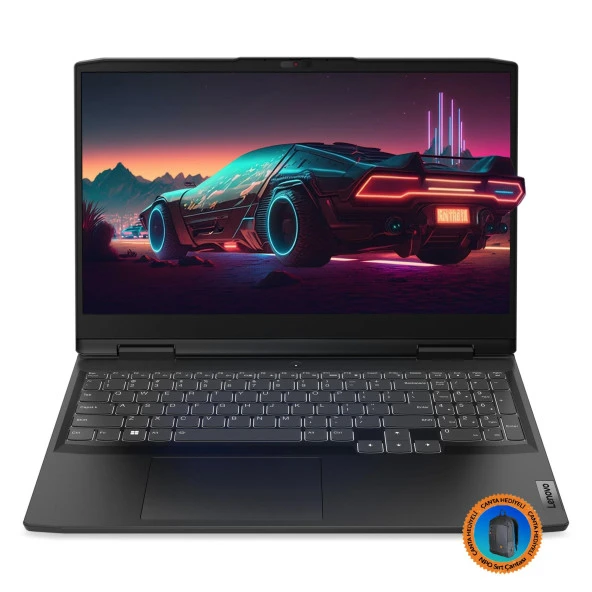 Lenovo IdeaPad Gaming 3 82SB00KPTX02 Ryzen5 7535HS 16GB 512SSD+1TBSSD RTX3050 15.6" FullHD FreeDOS Taşınabilir Bilgisayar -CNT02