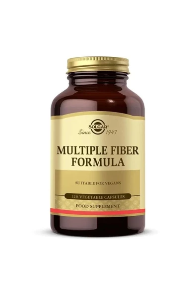 SOLGAR MULTIPLE FIBER FORMULA 120 CAPSÜL