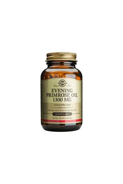 SOLGAR EVENING PRIMROSE OIL 1300 MG 30 SOFTGEL