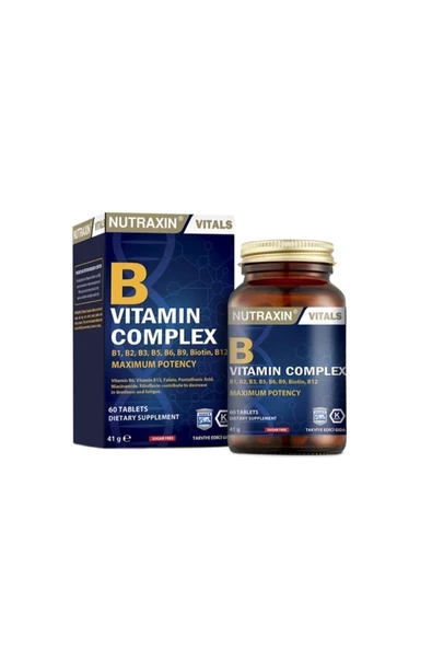 NUTRAXIN B COMPLEX VITAMIN 60 TABLET