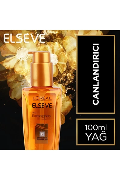 LOreal Paris Elseve Mucizevi Besleyici Bakım Yağı 100 ml