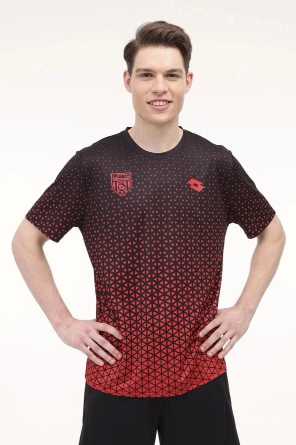 Lotto Türkiye M-ALLY TEE 4FX Kırmızı Erkek Kısa Kol T-Shirt - 2