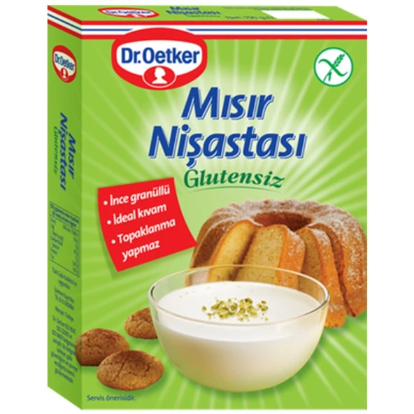 Dr. Oetker Glutensiz Mısır Nişastası 150 Gr