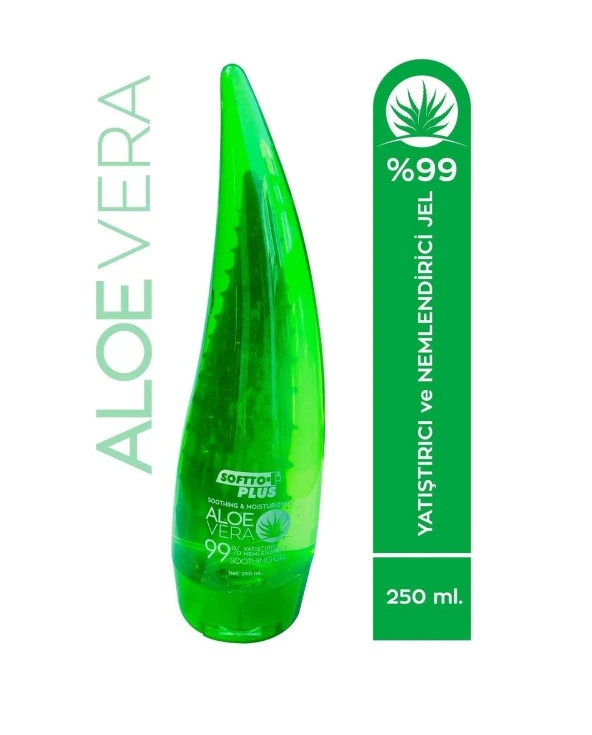 Softto Plus Aloe Vera Jel 250 ml