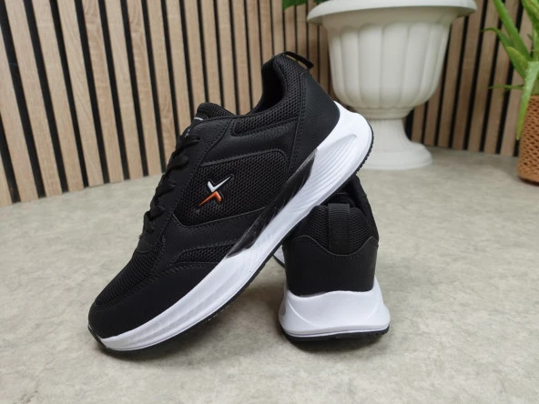 Günlük Erkek Sneaker Bağcık Fuspet Hafif Rahat Yüksek Kalın Taban Yazlık Yürüyüş Spor Ayakkabı 8011 - 3