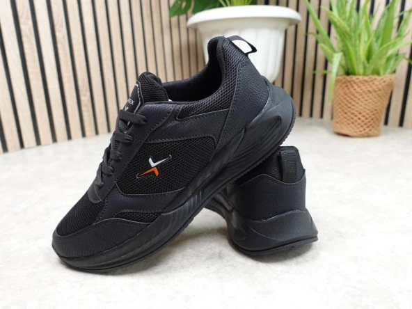 Günlük Erkek Sneaker Bağcık Fuspet Hafif Rahat Yüksek Kalın Taban Yazlık Yürüyüş Spor Ayakkabı 8011 - 6