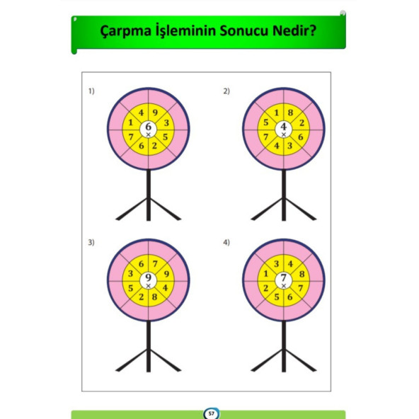 Birinci ve İkinci Sınıflar İçin Matematik Tatil Seti (3 Kitap) - 2