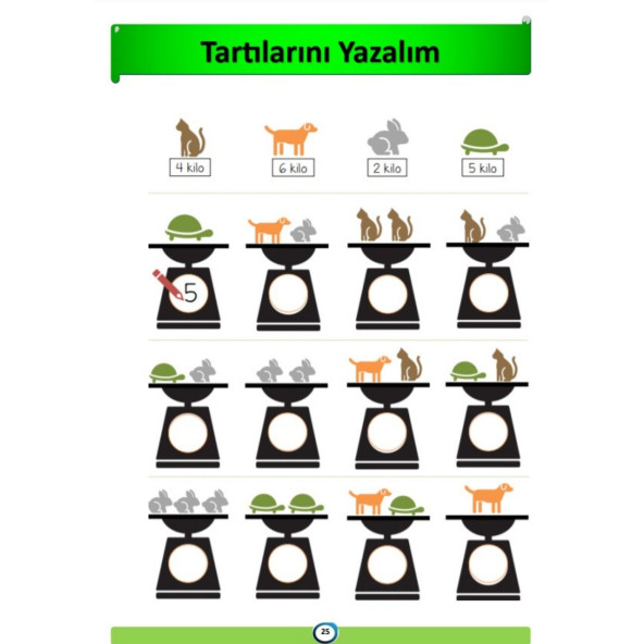 Birinci ve İkinci Sınıflar İçin Matematik Tatil Seti (3 Kitap) - 5