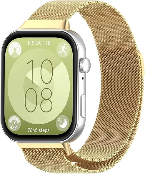 Huawei Watch Fit 4/Fit 4 Pro/Fit 3 Kordon Milano Loop Metal Kordon (Fit/Fit2 Uyumlu Değildir) - 2