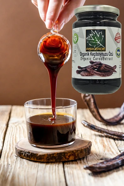 Aşıkzade Organik Keçiboynuzu Özü 370 Ml 480 G - 2