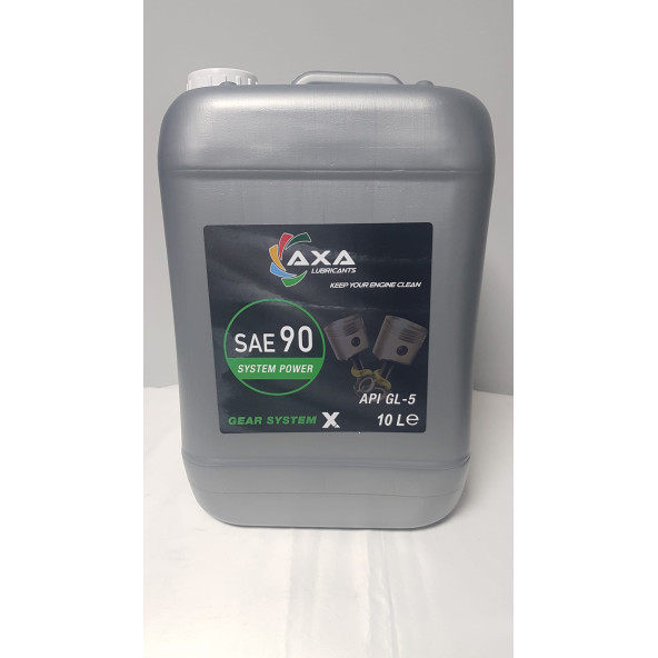 AXA LUBRİCANTS SAE 90 10 LT Asansör ve Dişli Yağı(ÜRETİM YILI:2024)
