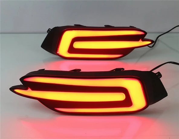 Space Honda civic fc5 uyumluarka sis led lambası e dizayn 2016+ - 3