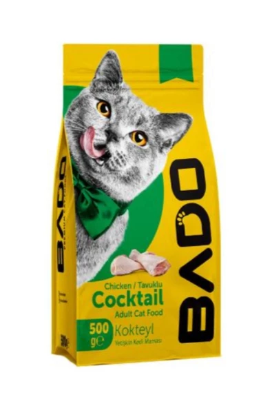 Bado Yetişkin Kedi Maması Kokteyl 500 Gr