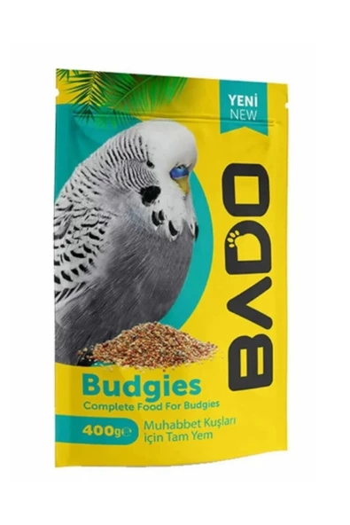 Bado Budgies Muhabbet Kuşu Yemi 400 Gr